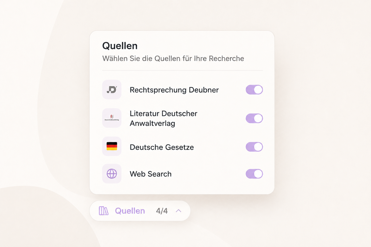 Validierte Quellen